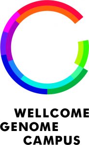 Wellcome Genome Campus portrait logo CMYK