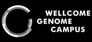 Wellcome Genome Campus logo monotone for overlays